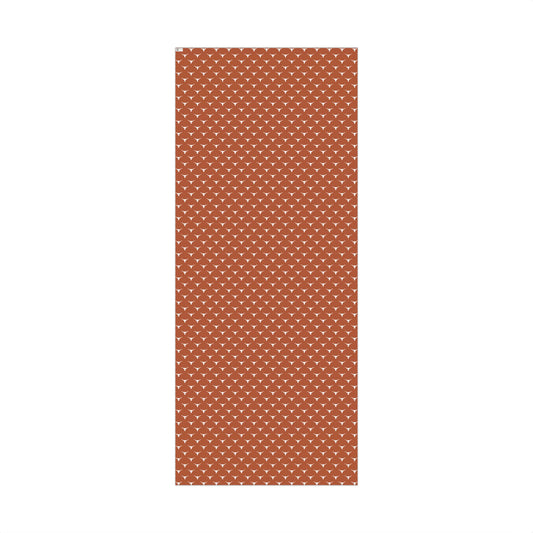 Gift Wrap Paper - Longhorn Pattern (Burnt Orange)