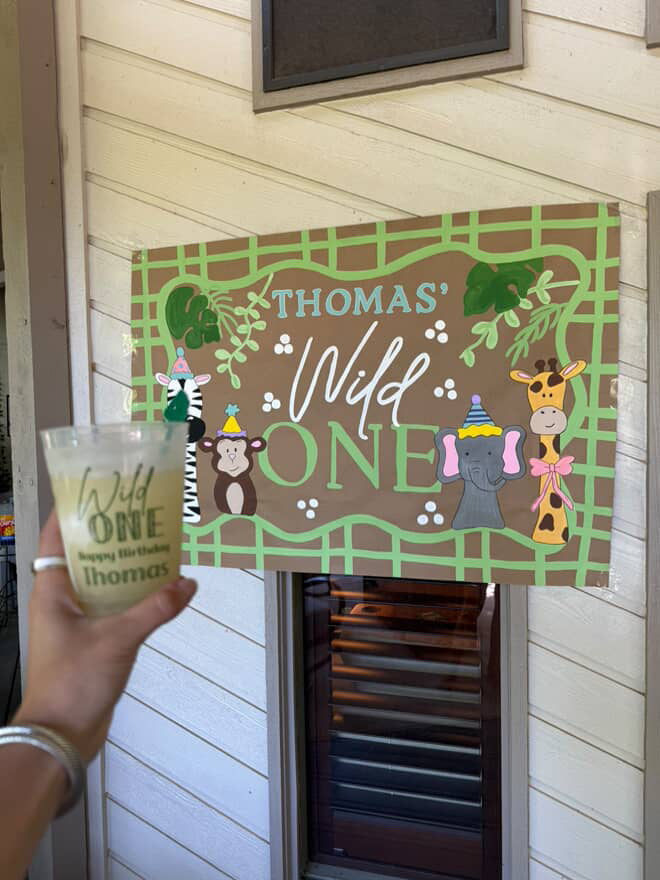 AUGUST PICKUP- Large Custom Banner