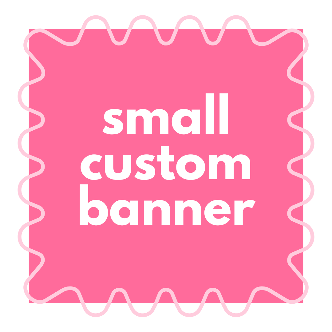 Small Custom Banner