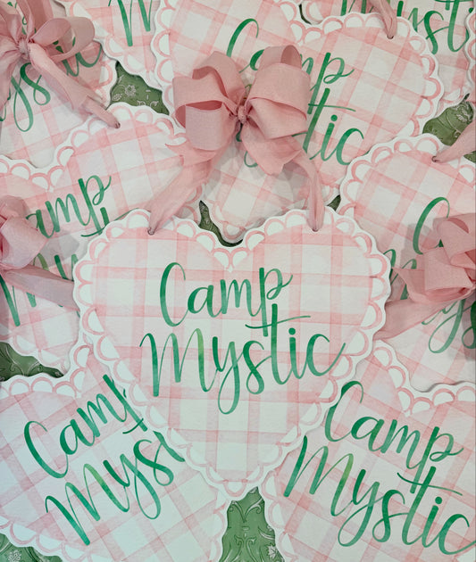 The Heart of Mystic Door Hanger