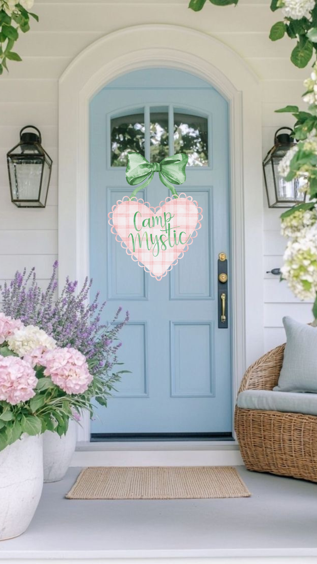 The Heart of Mystic Door Hanger