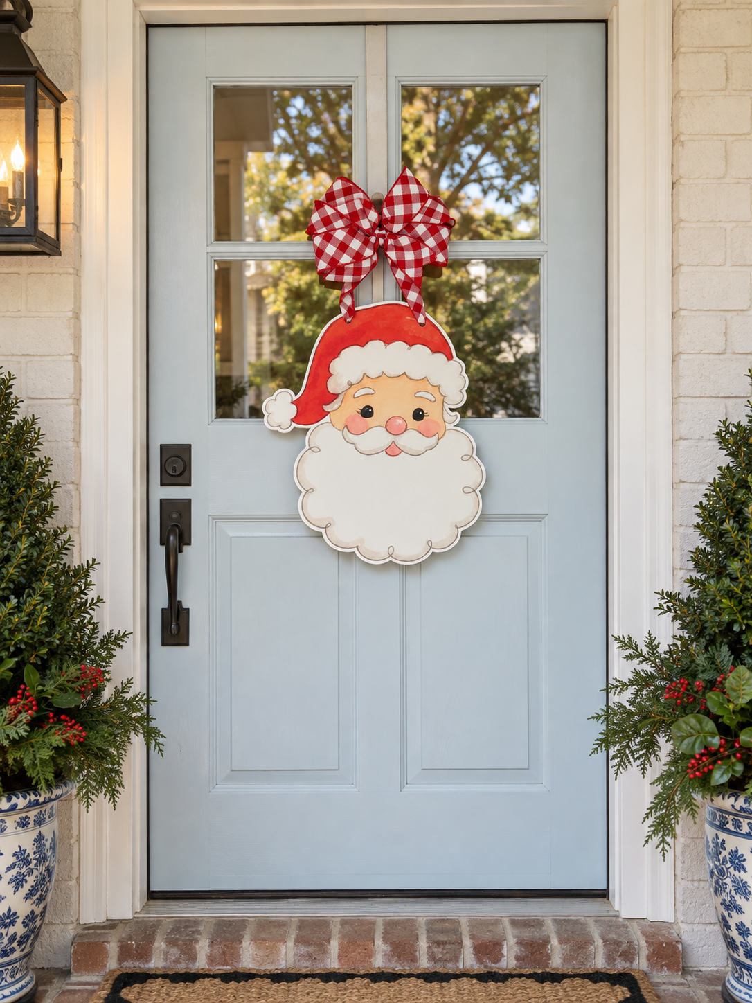Jolly Santa Door Hanger