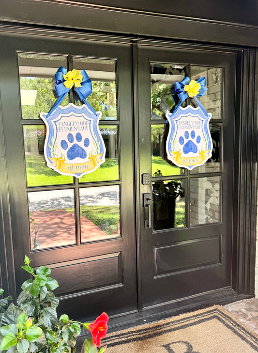 Tanglewood Elementary Tiger Pride Door Hanger