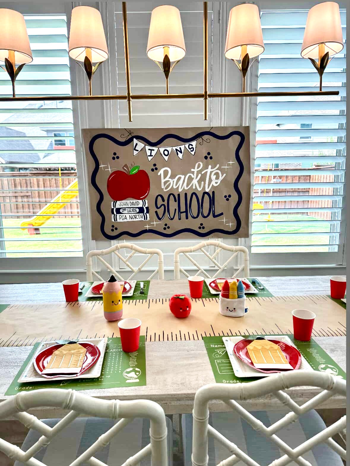 First Day of School Signature Banner