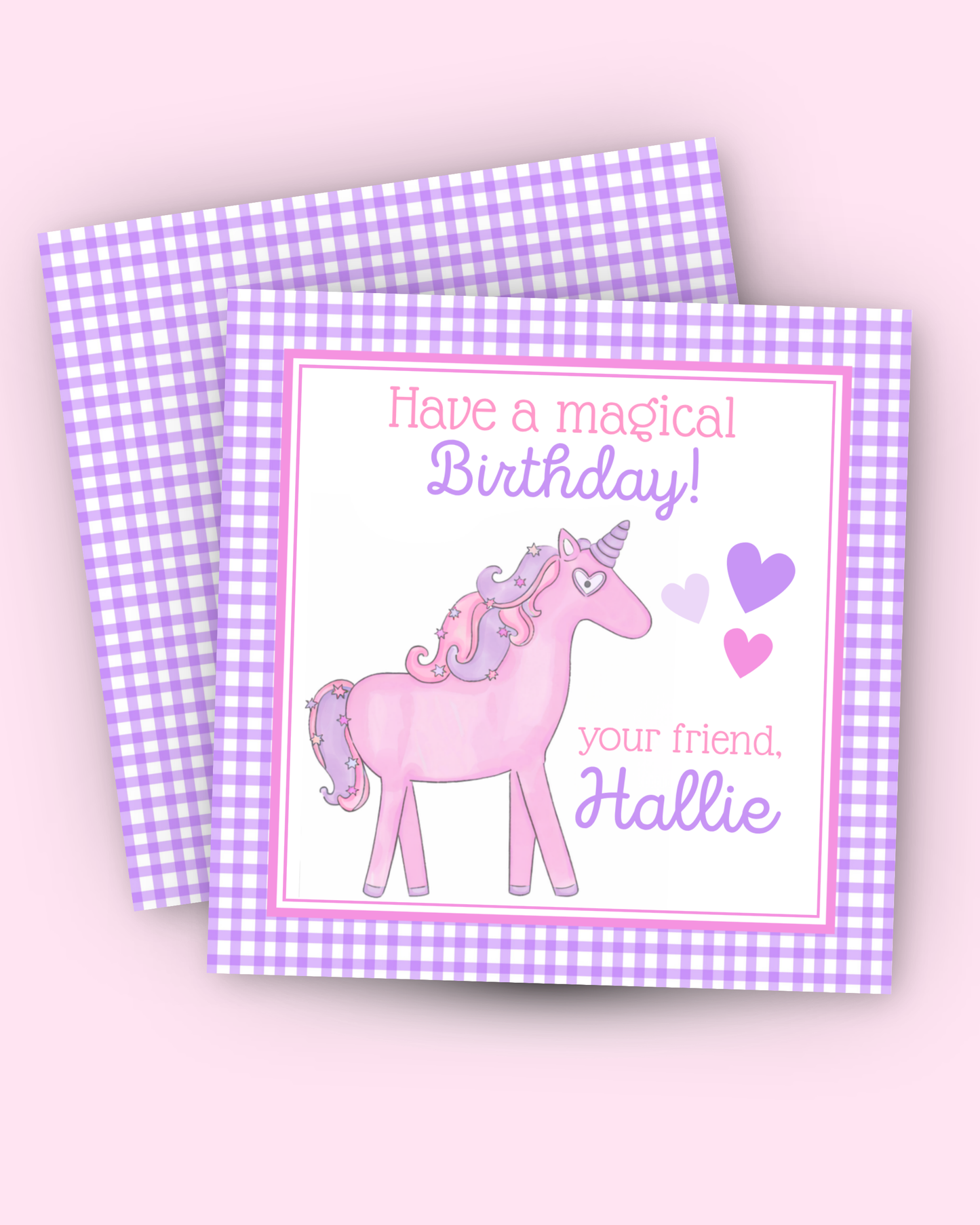 Magical Birthday Gift Tag