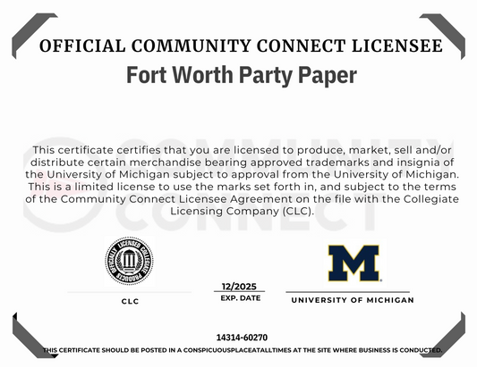 Michigan Wolverines Football Helmet Door Hanger