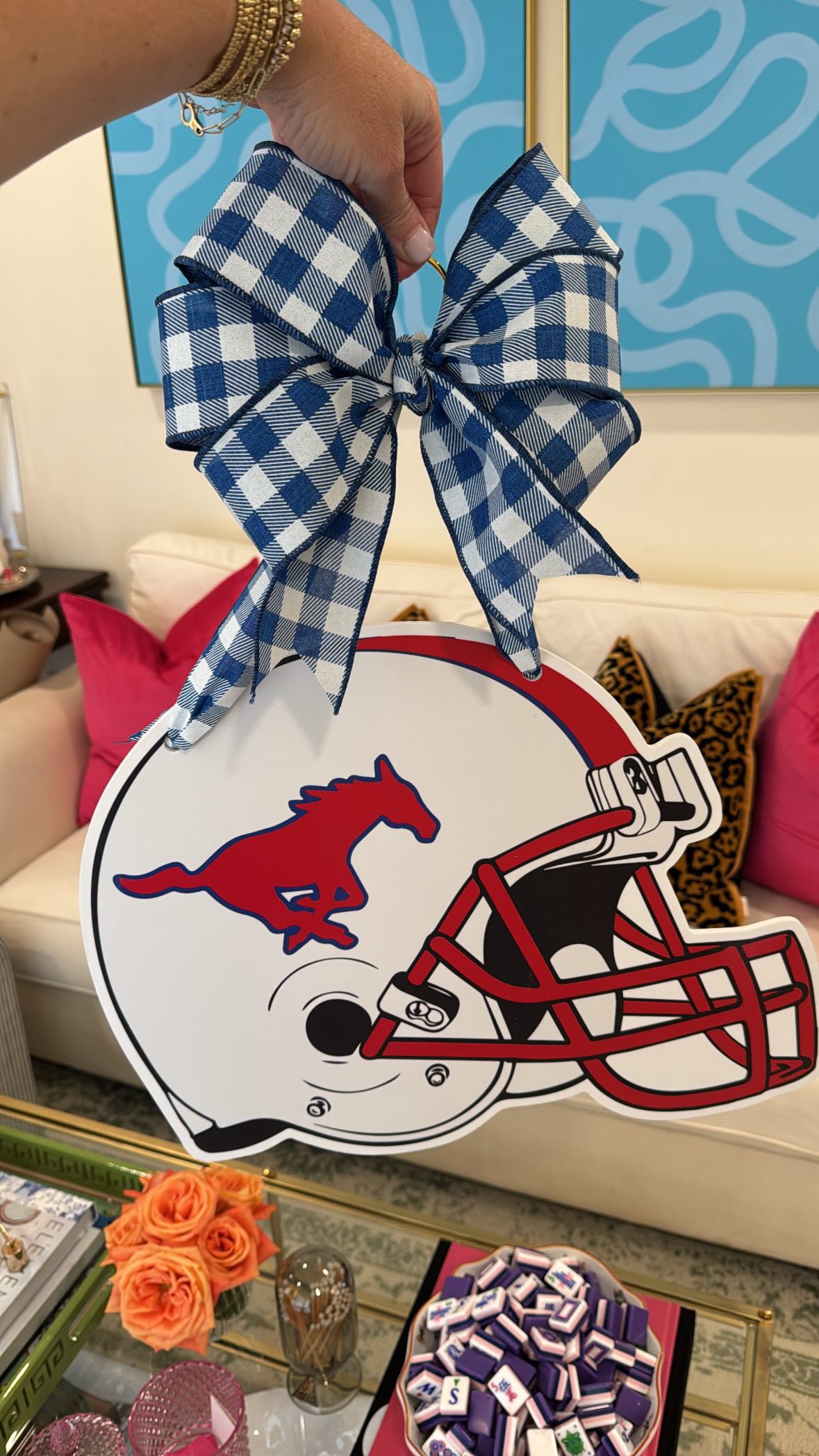 Mustang Nation Door Hanger