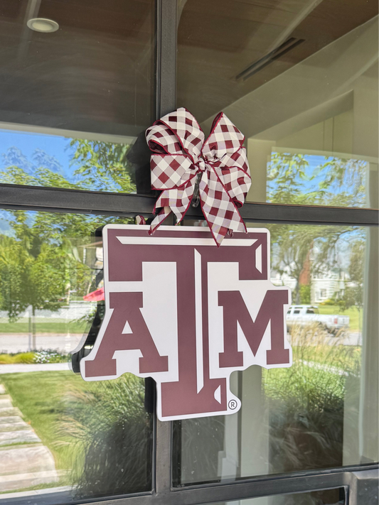 Texas A&M Door Hanger