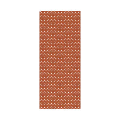 Gift Wrap Paper - Longhorn Pattern (Burnt Orange)