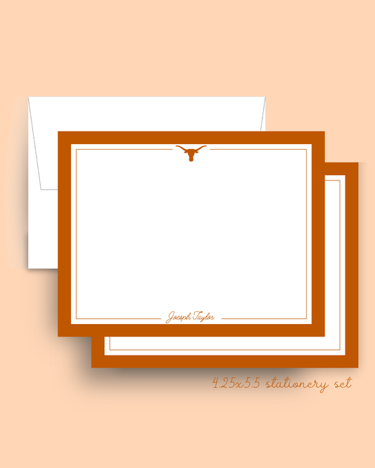 University of Texas Stationery Set