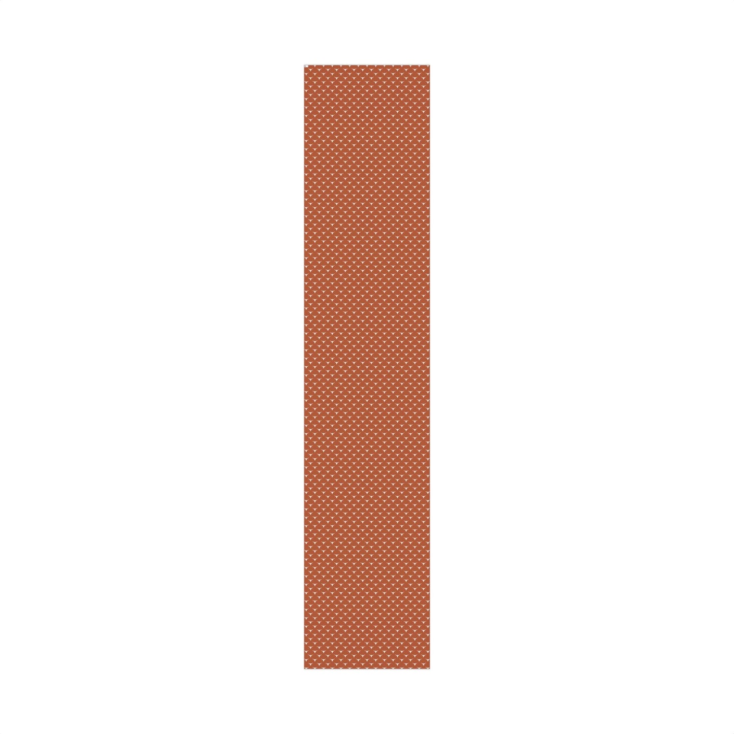 Gift Wrap Paper - Longhorn Pattern (Burnt Orange)