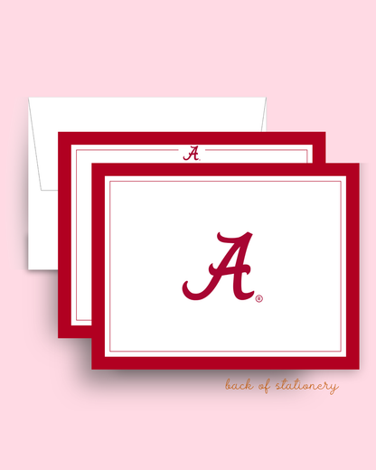 University of Alabama Stationery Set