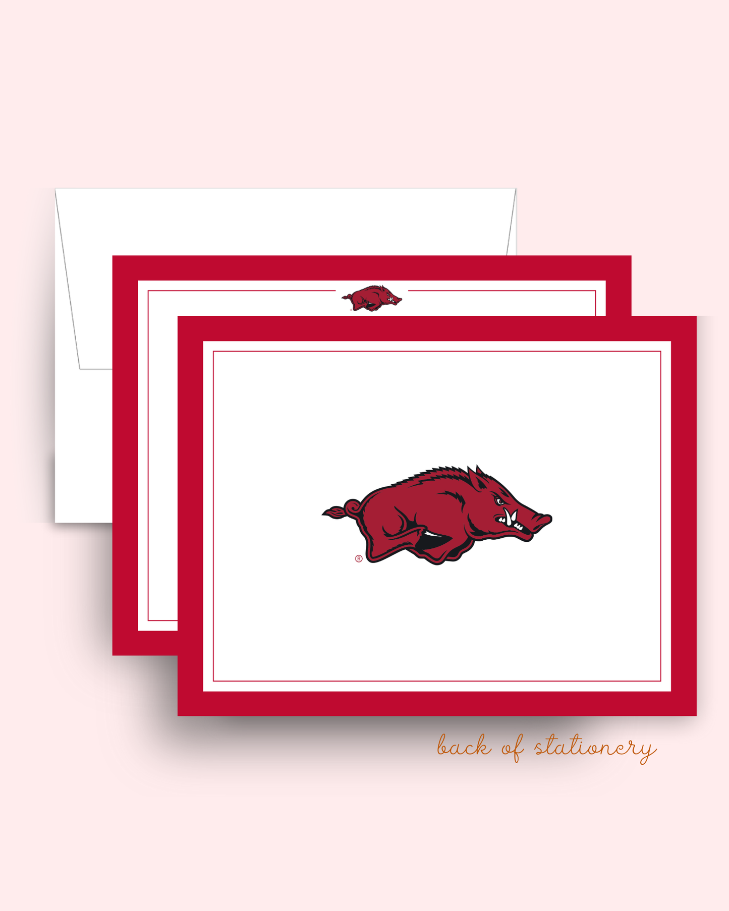 University of Arkansas Stationery Set