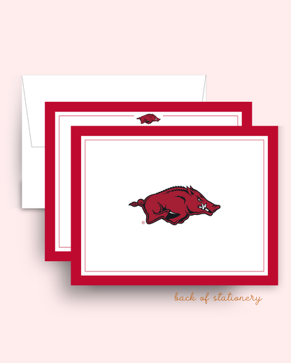 University of Arkansas Stationery Set