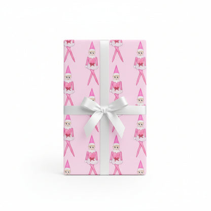 Holly Jolly Pink Elf