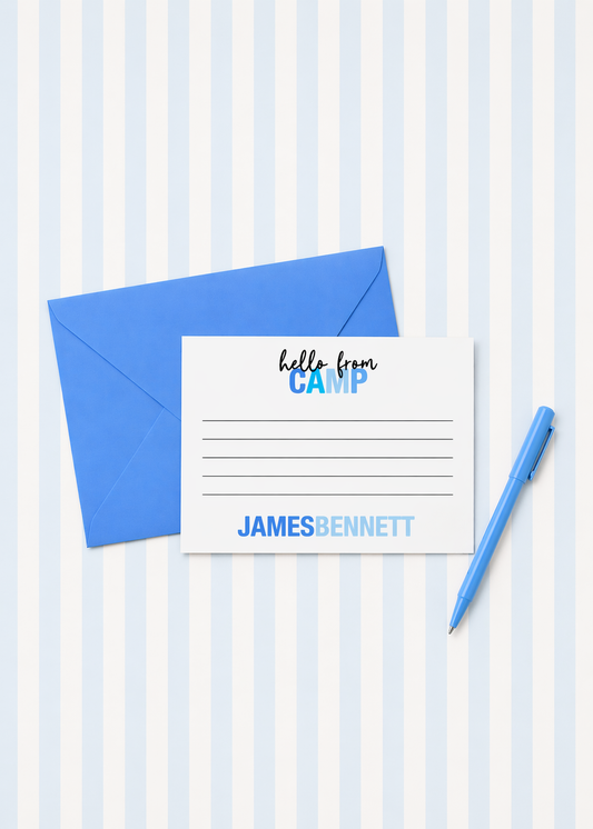 a note from CAMP (BLUE)