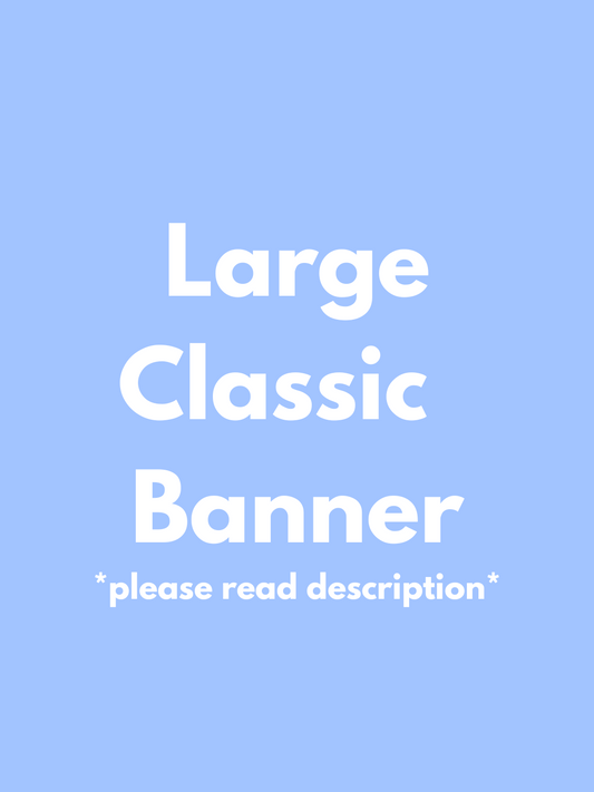 Large Classic Banner