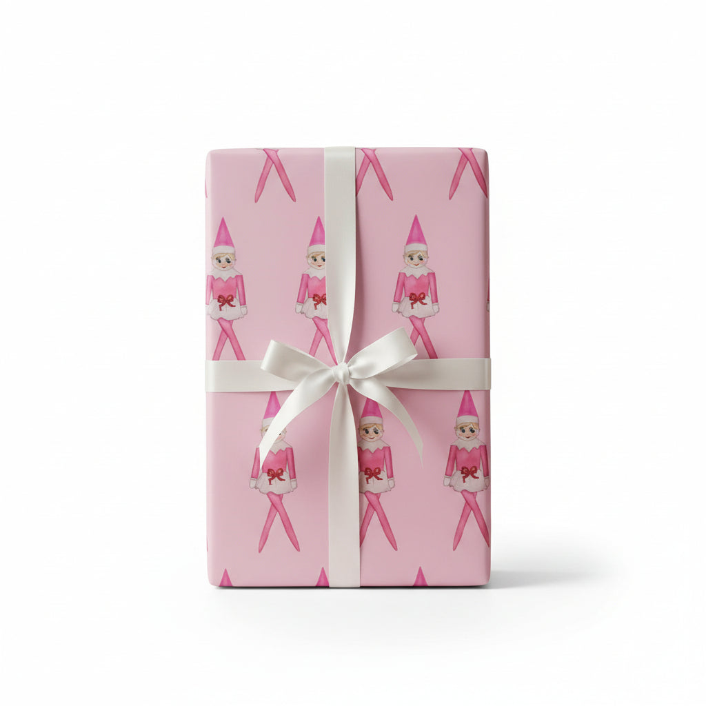 Pretty and Pink Girl Elf