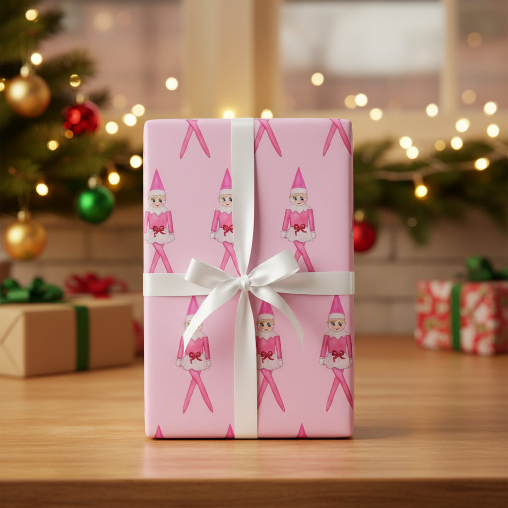 Pretty and Pink Girl Elf