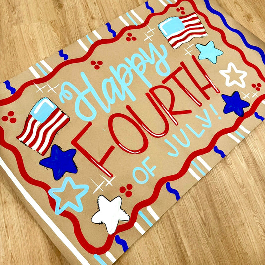 Fourth of July Banner
