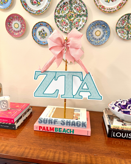 Zeta Tau Alpha Door Hanger