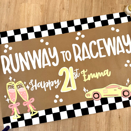SEPTEMBER PICK UP- Large Custom Banner