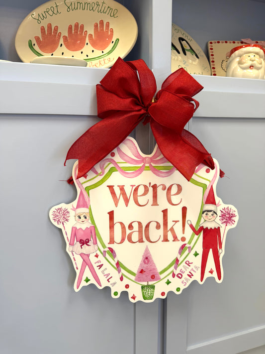 The Holidays are Back Crest