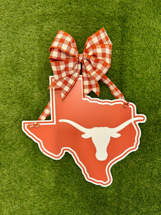 University of Texas Longhorn Door Hanger
