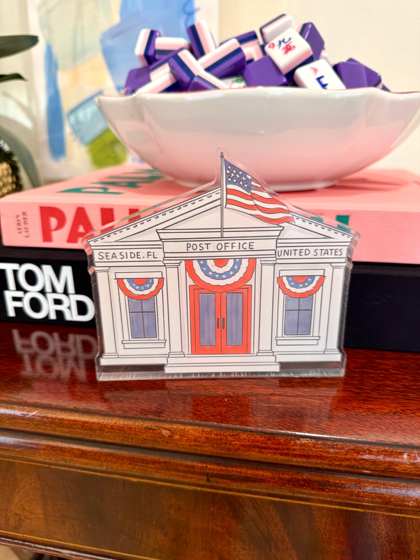 Seaside Post Office Acrylic