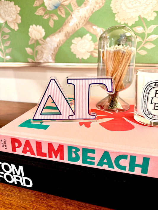 Delta Gamma Acrylic Brick