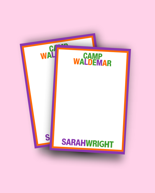 Camp Waldemar Notepad
