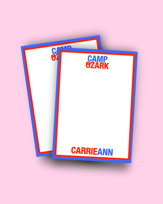 Camp Ozark Notepad