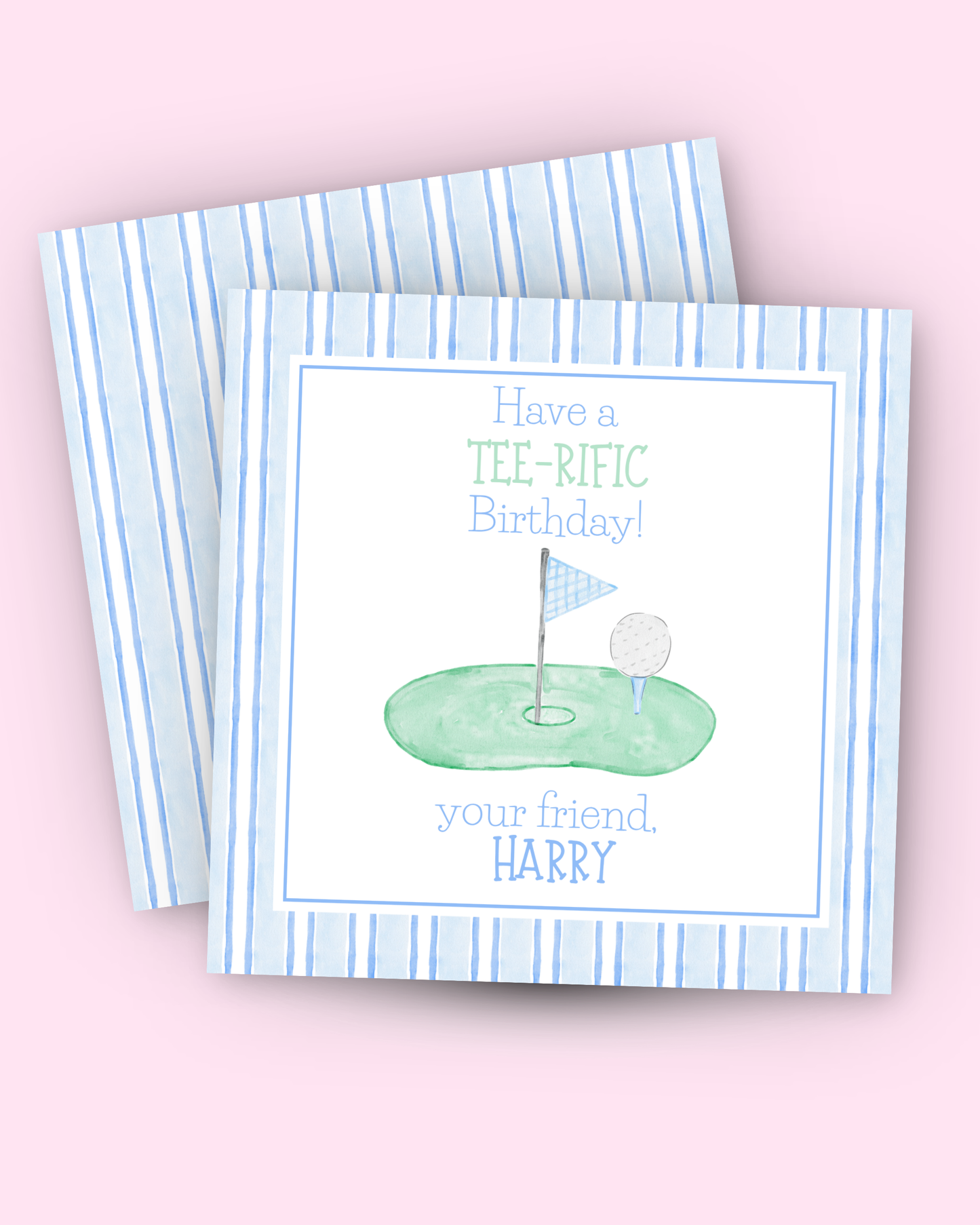 TEE-rific Birthday Gift Tag