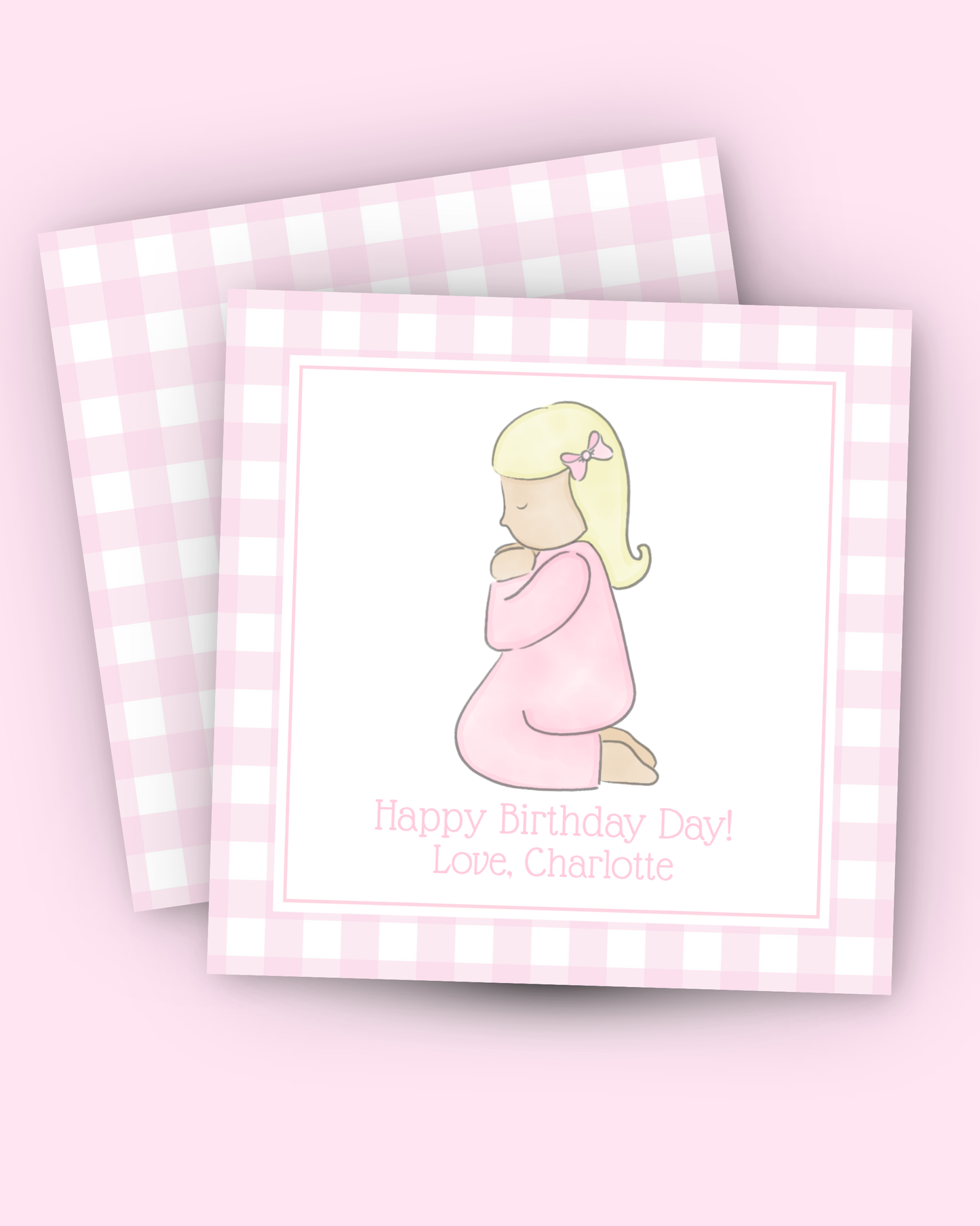 Sweet Girl Gift Tag