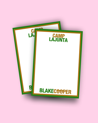 Camp LaJunta Notepad