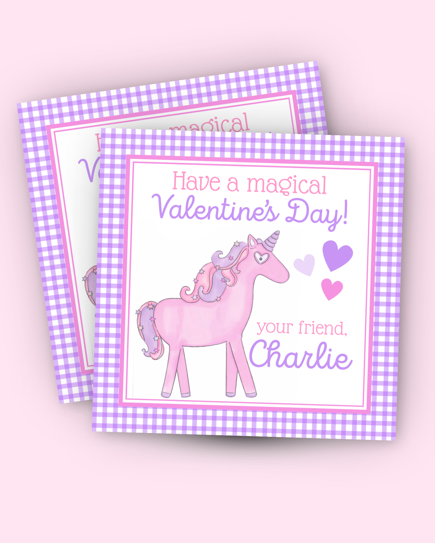 Magical Unicorn Gift Tag