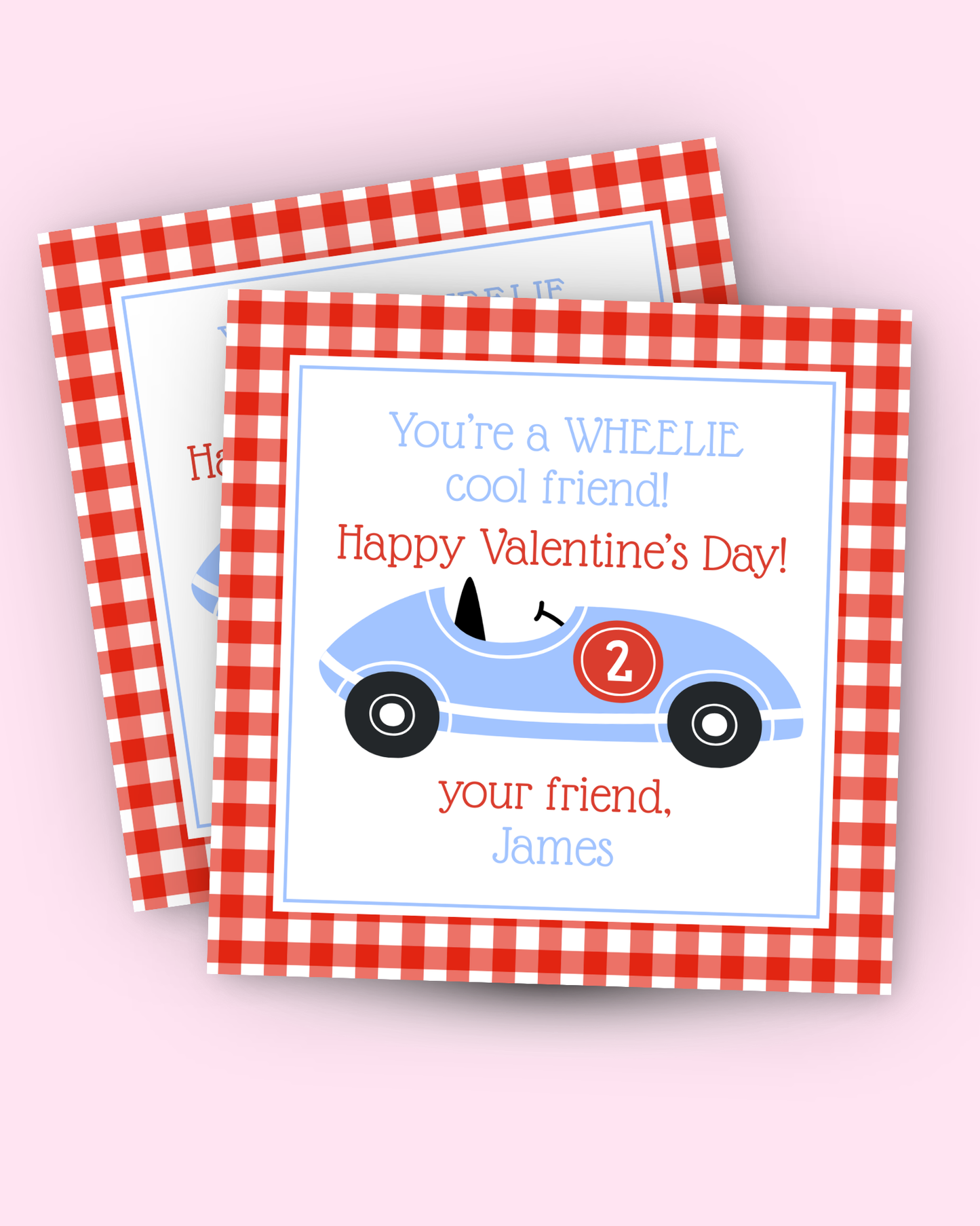 You're a wheelie cool friend Gift Tag