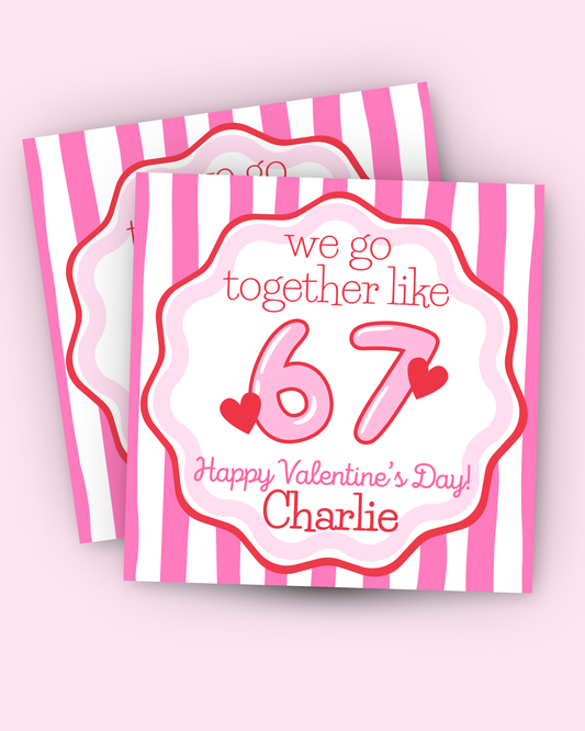 *PRINTABLE* 67 Valentine- Pink