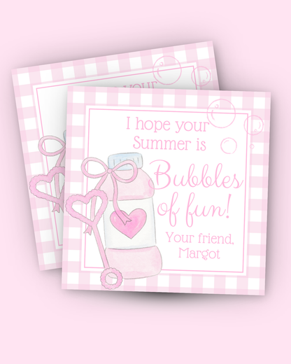 I hope your summer is bubbles of FUN!