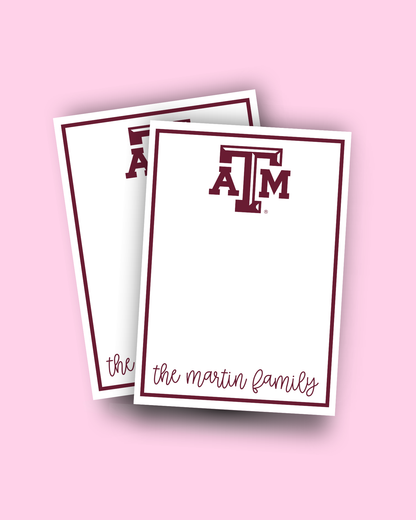 Texas A&M Notepad