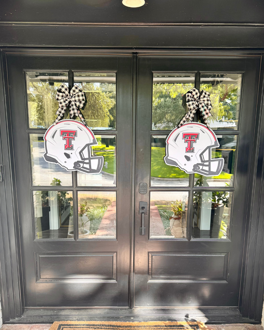 Texas Tech Football Door Hanger
